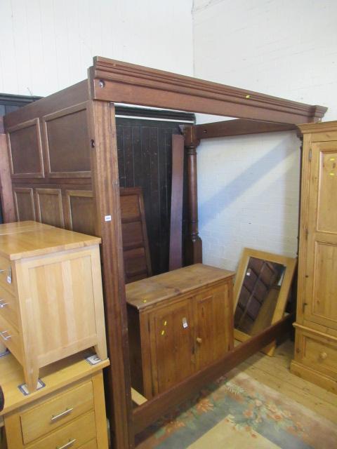 OAK FOUR POSTER TESTER BED Image
