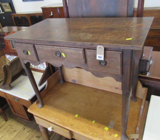 GEORGIAN LOW BOY CONSOLE TABLE Image
