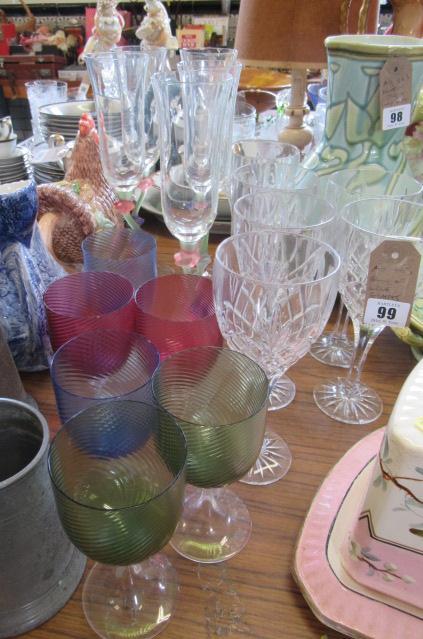 QUANTITY OF WINE GLASSES Image