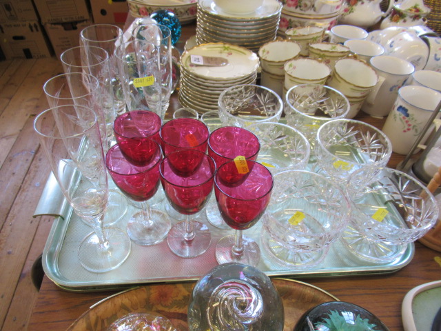 TRAY OF GLASS Image