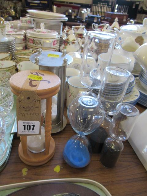 COLLECTION OF HOUR GLASSES Image