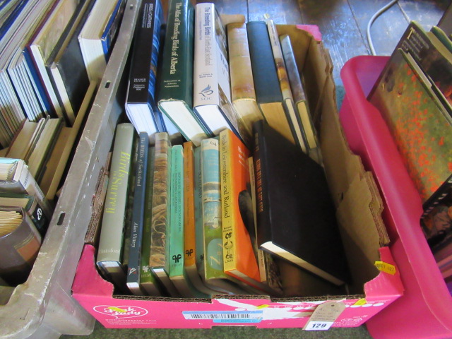 BOX OF REGIONAL ORNITHOLOGICAL BOOKS ETC Image