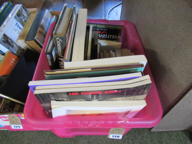 BOX OF ART BOOKS Image
