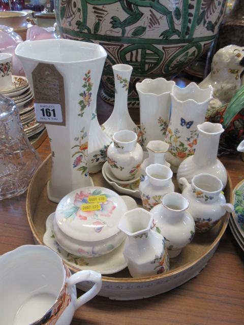 QUANTITY OF AYNSLEY VASES ETC Image