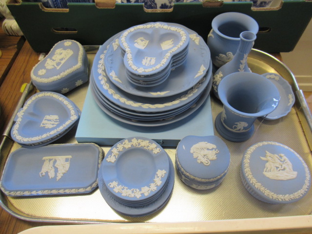 QUANTITY OF WEDGWOOD JASPERWARE ETC Image
