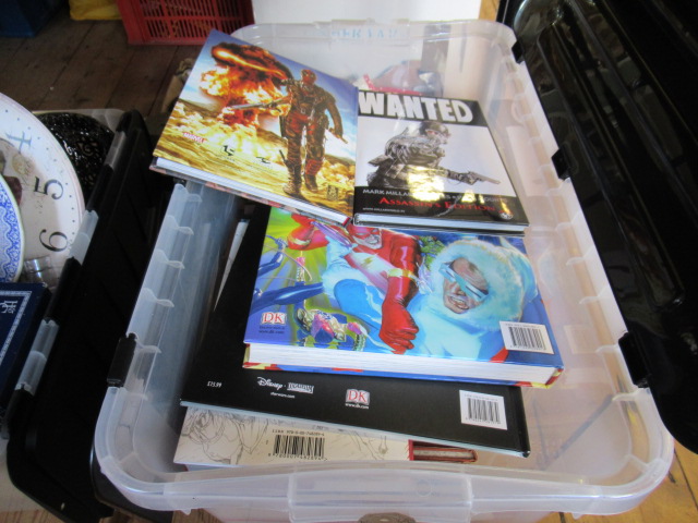 BOX OF GRAPHIC NOVELS Image