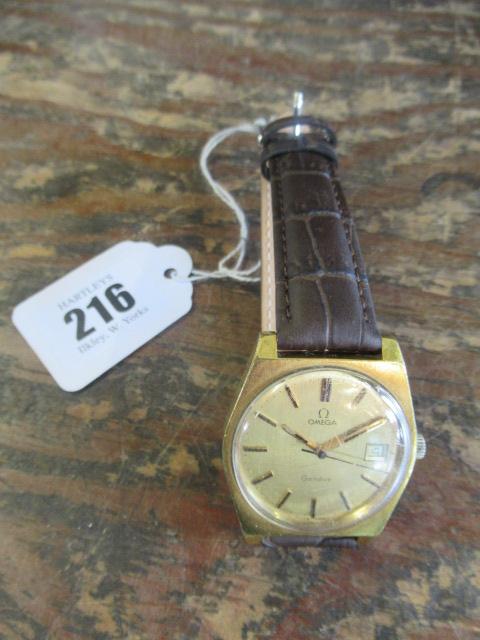 GENTS OMEGA GENEVE WRIST WATCH Image