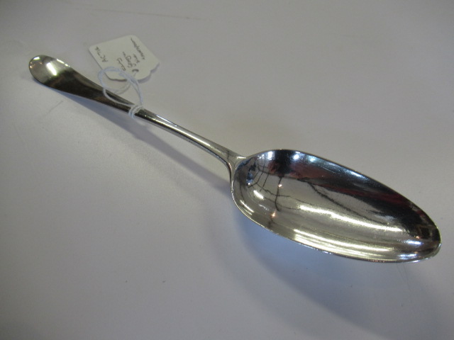 EARLY GEORGIAN SILVER TABLESPOON Image