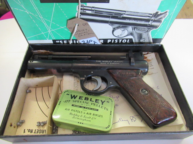WEBLEY SENIOR AIR PISTOL Image