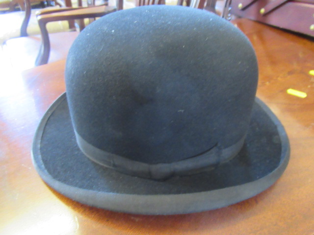 BOXED FALCON BOWLER HAT Image