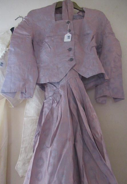 1955 VINTAGE BRIDESMAID DRESS AND JACKET ETC Image