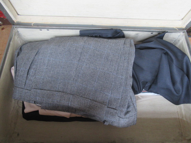 SUITCASE OF GENTS CLOTHING Image