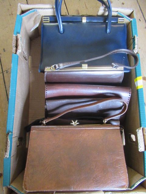 BOX OF HANDBAGS Image
