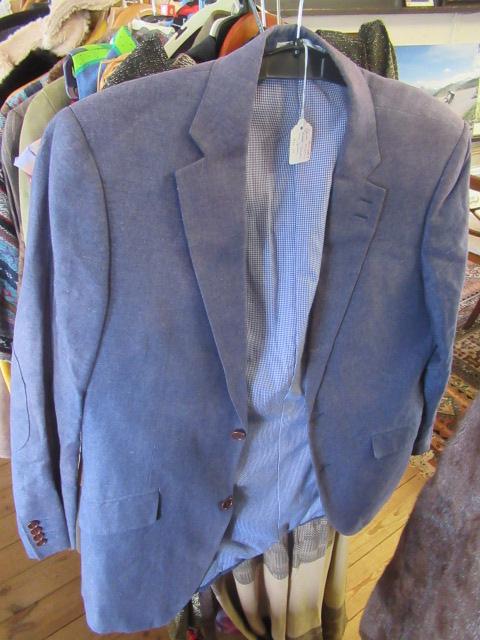GENTS AUSTIN REED LINEN MIX JACKET SIZE M Image