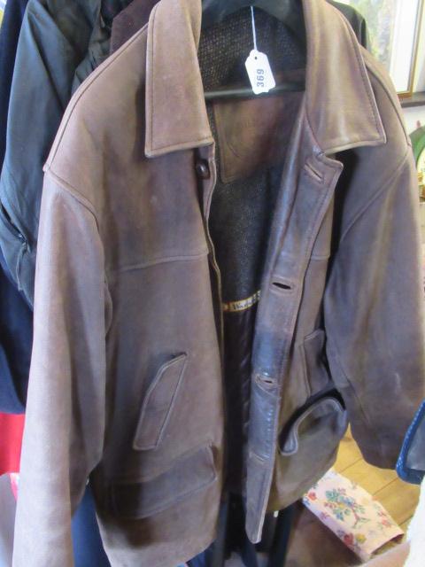 GENTS WALLACE SACKS LEATHER JACKET Image