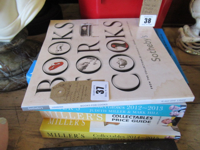 BOOKS FOR COOKS 2010 AND FOUR MILLERS COLLECTORS GUIDES Image