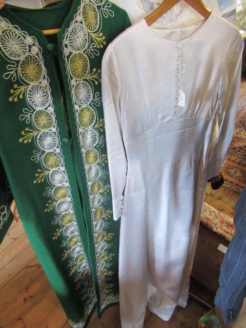 VINTAGE WEDDING DRESS AND INDIAN ROBES ETC Image