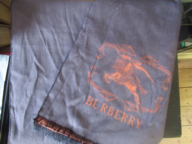 BURBERRY GREY SCARF Image
