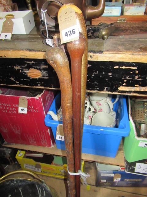 FOUR WALKING STICKS Image