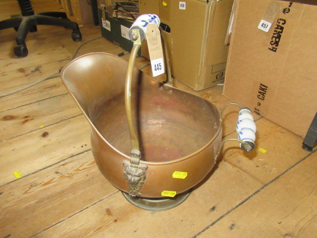 COPPER COAL SCUTTLE Image
