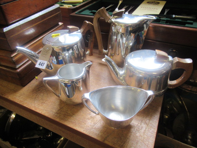 FIVE PIECE PICQUOT WARE TEASET Image