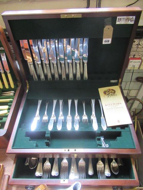 BUTLER CANTEEN OF CUTLERY Image