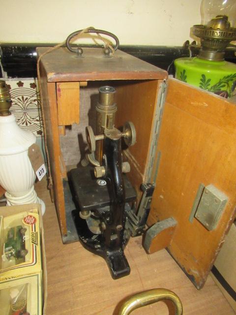 CASED REICHERT MISCROSCOPE ETC Image