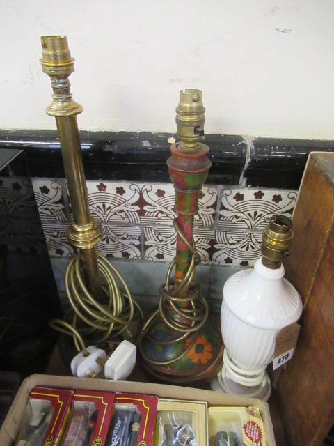 THREE TABLE LAMPS Image