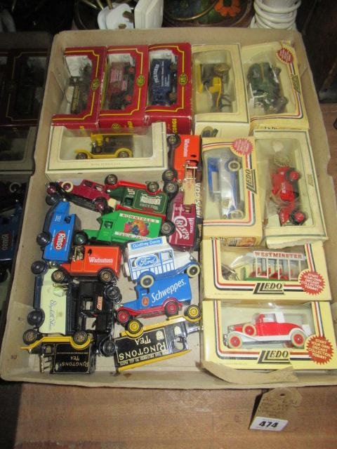 BOX OF LLEDO AND DIECAST ETC Image