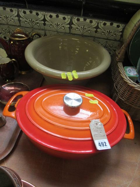 LE CRUESET CASSEROLE DISH ETC Image