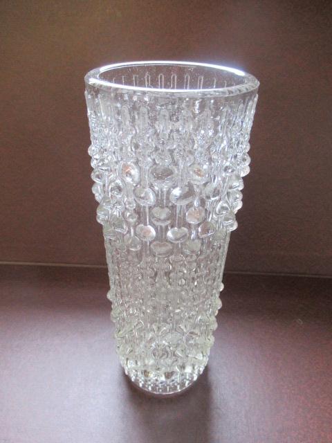 HERMANOVA HUT SPACE AGE GLASS VASE Image