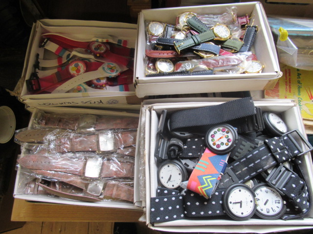 EIGHT BOXES OF WATCHES Image