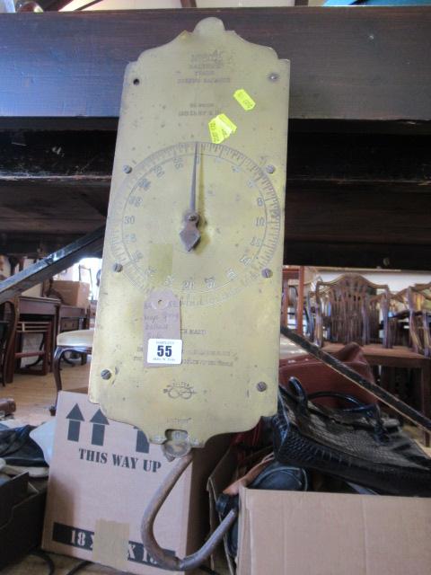 LARGE SPRING BALANCE SCALE Image