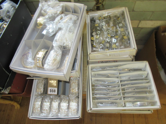 EIGHT BOXES OF WATCHES Image