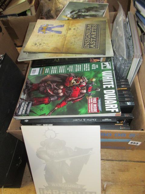 BOX OF WARHAMMER EPHEMERA Image