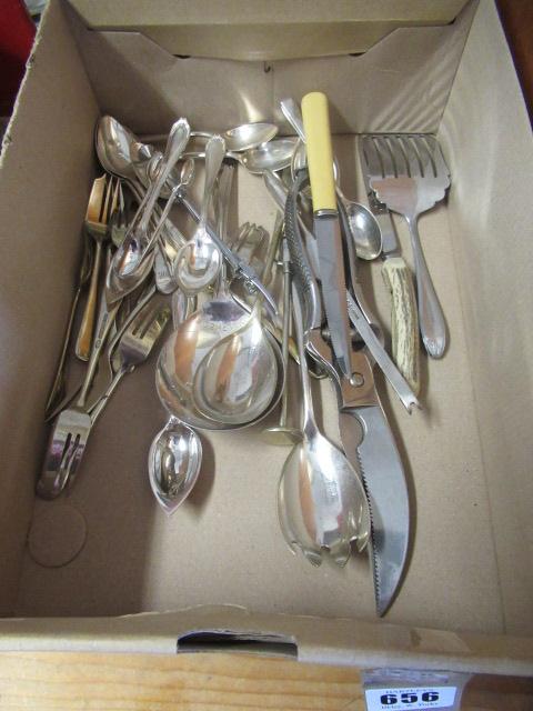 BOX OF CUTLERY Image