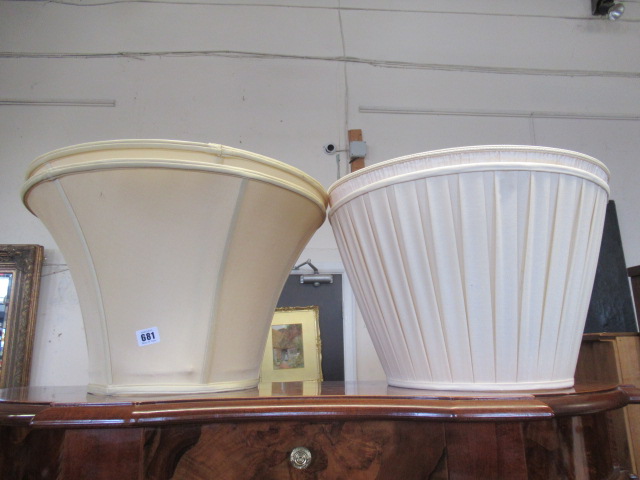 THREE LAMP SHADES Image
