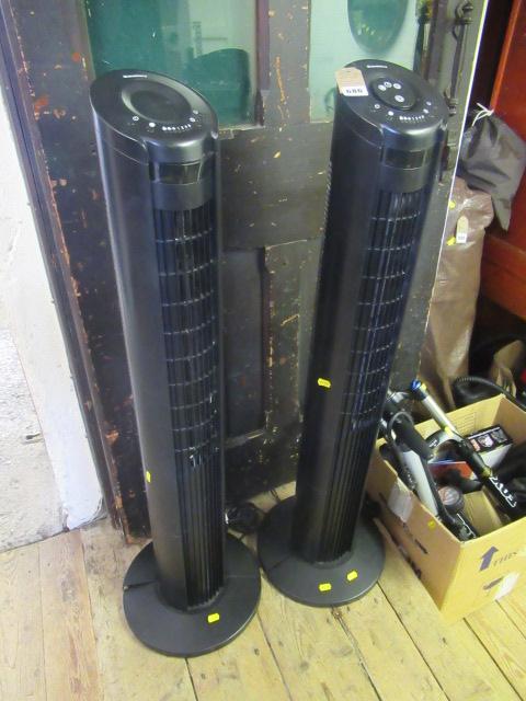 PAIR OF SEALEY FLOOR FANS Image