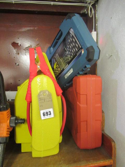 JUMP START KIT AND DRILL HEADS ETC Image