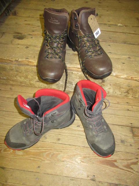 TWO PAIRS OF WALKING SHOES SIZE 8 Image