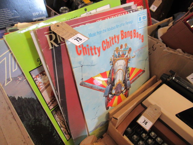 QUANTITY OF RECORDS OF THE MUSICALS INCLUDING CHITTY CHITTY BANG BANG Image