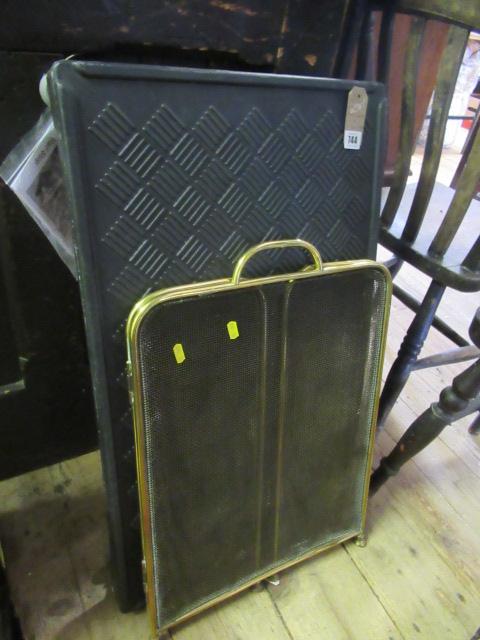 BRASS FIRE GUARD AND A HALF STEP AID Image