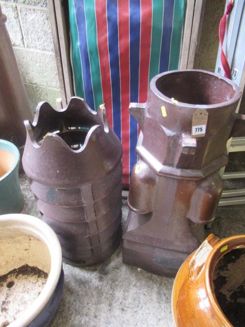 TWO CHIMNEY POTS Image