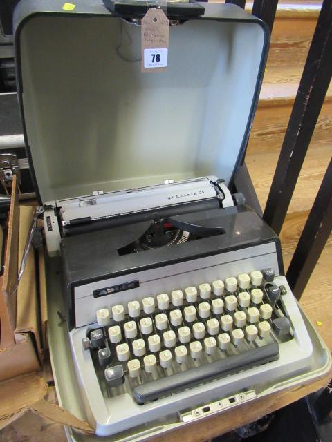 ADLER PORTABLE TYPEWRITER Image