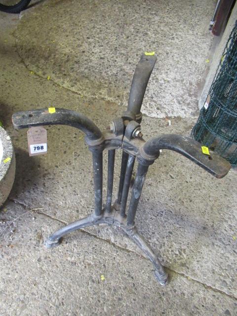 CAST IRON TABLE BASE Image