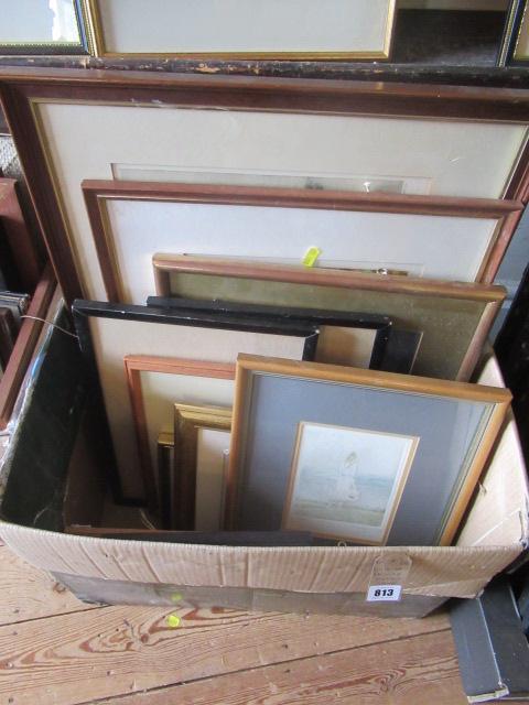 BOX OF PRINTS AND PICTURES Image