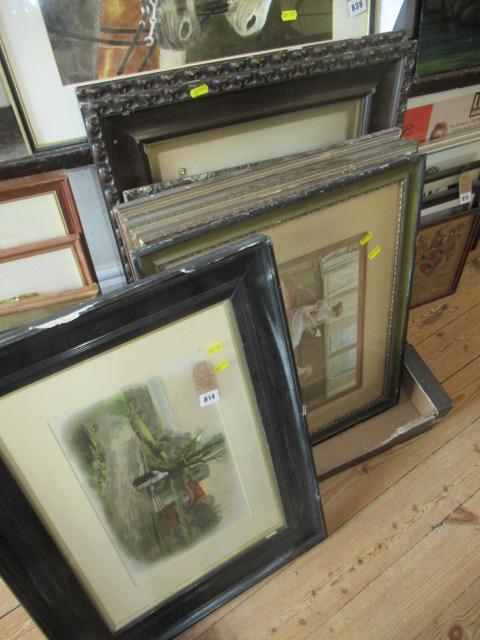 SEVEN VINTAGE FRAMED PICTURES Image