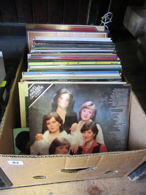 BOX OF RECORDS INCLUDING THE NOLAN SISTERS Image