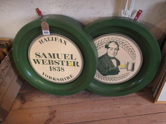SAMUEL WEBSTER BREWERIANA SIGN Image
