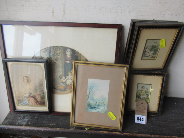 SEVEN FRAMED BAXTER PRINTS Image